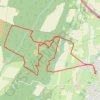 Trace GPS Marche du 26 août 2022, itinéraire, parcours
