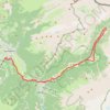 Trace GPS Samoëns - Bout du Monde, itinéraire, parcours