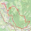 Trace GPS Bauges - Le Col du Mont, itinéraire, parcours
