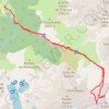 Trace GPS Brèche de l'Argentière (Belledonne), itinéraire, parcours