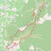 Trace GPS De Méthamis au four à chaux par la Gorge de la Nesque, itinéraire, parcours