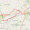 Trace GPS Sur les traces des pèlerins - Villedieu-les-Poëles, itinéraire, parcours