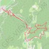 Trace GPS Cognin les Gorges (38), itinéraire, parcours