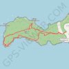 Trace GPS Capu di muru, itinéraire, parcours