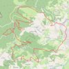 Trace GPS Circuit Vaugneray - la Berlandine - Crêt Chevreau, itinéraire, parcours