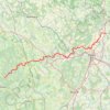 Trace GPS Planchez - Lux, itinéraire, parcours