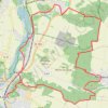 Trace GPS L'Essonne de la Ferté-Alais par les bois de Baulne, itinéraire, parcours