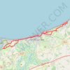 Trace GPS VTT - Villers-sur-Mer, itinéraire, parcours