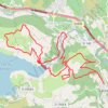 Trace GPS Lacoste - Capitelles, itinéraire, parcours