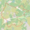 Trace GPS 26-SEP-19 ROSIS - DOUCH - LE CAROUX, itinéraire, parcours