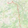 Trace GPS Corte à Speloncato, itinéraire, parcours