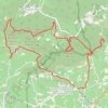 Trace GPS Beaumes de Venise - Le Tour du Graveyron, itinéraire, parcours