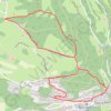 Trace GPS Mont Pélerin - CHARDONNE (Suisse), itinéraire, parcours