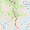 Trace GPS Zinal - Cabane du Grand Mountet, itinéraire, parcours