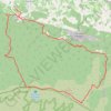 Trace GPS Le vallon de Combrès, itinéraire, parcours