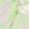 Trace GPS Lac du Lou - Les Ménuires, itinéraire, parcours