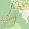 Trace GPS Mont-Gros, itinéraire, parcours