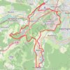 Trace GPS Bourguignon-Belchamp-Voujeaucourt, itinéraire, parcours