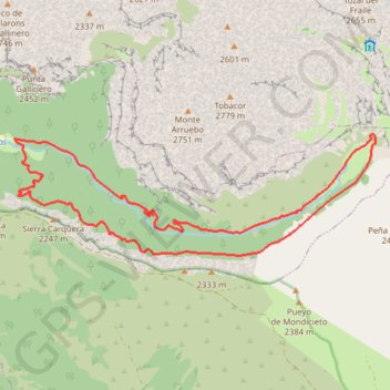 Trace GPS Vallée du Sègre, itinéraire, parcours