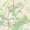 Trace GPS Circuit des Fourques - Saint-Eloi-de-Fourques, itinéraire, parcours