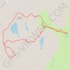Trace GPS Lacs de Gialorgues, itinéraire, parcours