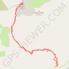 Trace GPS Monte Padru - Asco, itinéraire, parcours