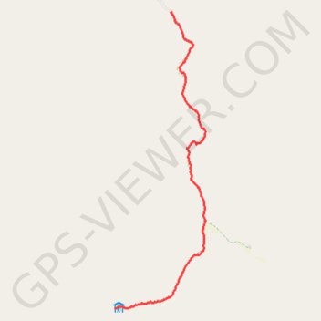 Trace GPS 2022-06-18 Trek Etape 1, itinéraire, parcours