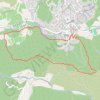 Trace GPS Collobrières - Sentier botanique, itinéraire, parcours