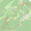 Trace GPS mont FIER, itinéraire, parcours