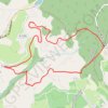Trace GPS Dionay - Ancienne Voie de chemin de fer, itinéraire, parcours