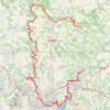 Trace GPS GRP Scorff-Blavet-Océan - Boucle n° 1 - Les Vallées du Scorff et du Blavet, itinéraire, parcours