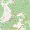 Trace GPS Cime de Bonvillars et Col de l'Autaret, itinéraire, parcours