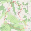 Trace GPS Les coteaux de Brignac - Brignac-la-Plaine, itinéraire, parcours