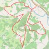 Trace GPS Pays Beaujolais - Pierres Dorées - Le Breuil, itinéraire, parcours