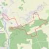 Trace GPS Sentier du Houssa - Saint-Laurent-sur-Oust, itinéraire, parcours