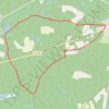 Trace GPS Boucle par le Domaine de Rivaulde, itinéraire, parcours