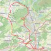 Trace GPS Autour du Salbert, itinéraire, parcours