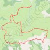 Trace GPS Mont Ursuya (Ursuia) en circuit depuis Garatekoborda, itinéraire, parcours