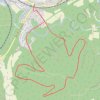 Trace GPS Chemins du Pays d'Épinal, Cœur des Vosges - La Houaye, itinéraire, parcours