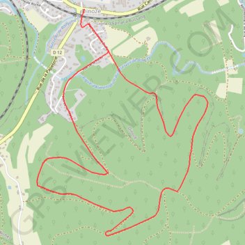 Trace GPS Chemins du Pays d'Épinal, Cœur des Vosges - La Houaye, itinéraire, parcours