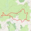 Trace GPS Mont Ursuya depuis Mendionde, itinéraire, parcours