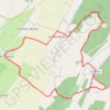 Trace GPS À l'Est de Cernay, itinéraire, parcours