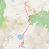 Trace GPS Lacs d'Aigüestortes J1 cirque de Gerber, itinéraire, parcours