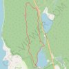 Trace GPS Norumbega Mountain Loop, itinéraire, parcours