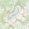 Trace GPS Tour du Mont Blanc à vélo, itinéraire, parcours