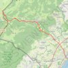 Trace GPS GR 5 : La Cure - Nyon, itinéraire, parcours