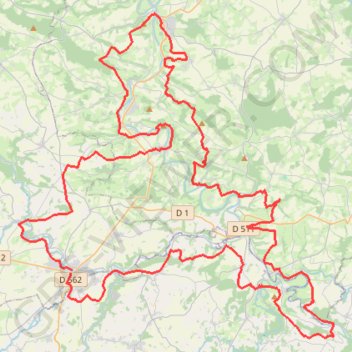 Trace GPS Tour de la Suisse Normande (Calvados, Orne) (2022), itinéraire, parcours