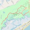 Trace GPS Edisto Beach State Park Loop, itinéraire, parcours