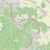 Trace GPS Melun - Avon, itinéraire, parcours