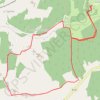 Trace GPS Boucle La Grande Veyière - Le Bos - Le Maurial, itinéraire, parcours
